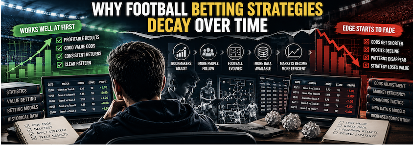 Why Football Betting Strategies Stop Working