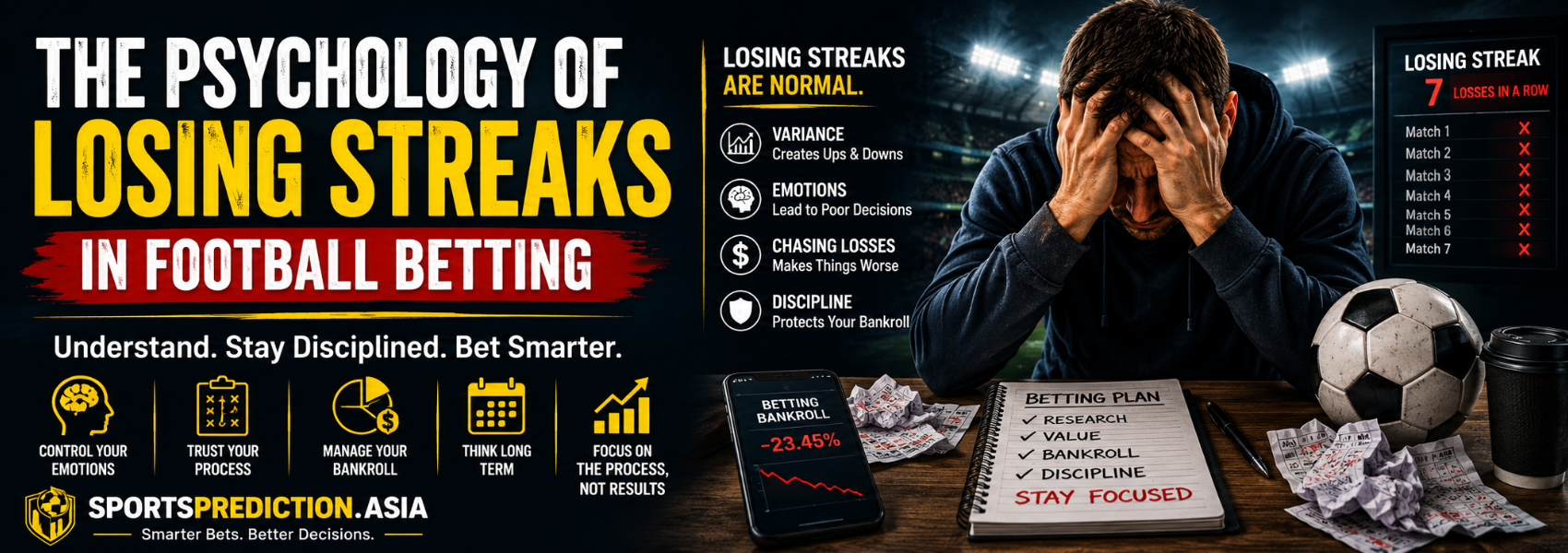 The Psychology of Losing Streaks in Football Betting