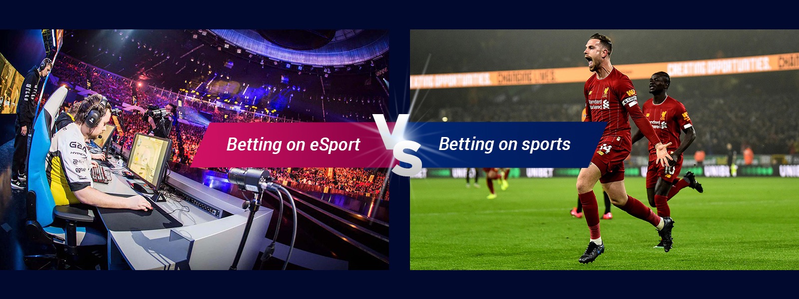 Betting on eSports vs Betting On Sports