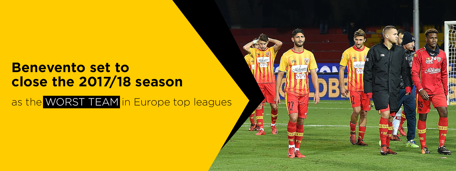 Benevento Calcio The Worst Team In Europe Top Leagues